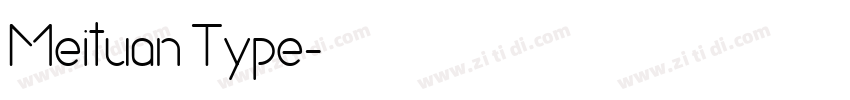 Meituan Type字体转换